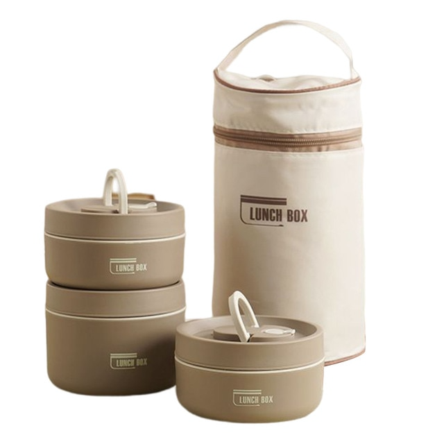 Thermo Lunchbox Isoliert | Auslaufsicher Mit Tragetasche