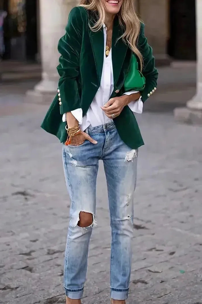 Blazer | Klassisch Knopfdetails