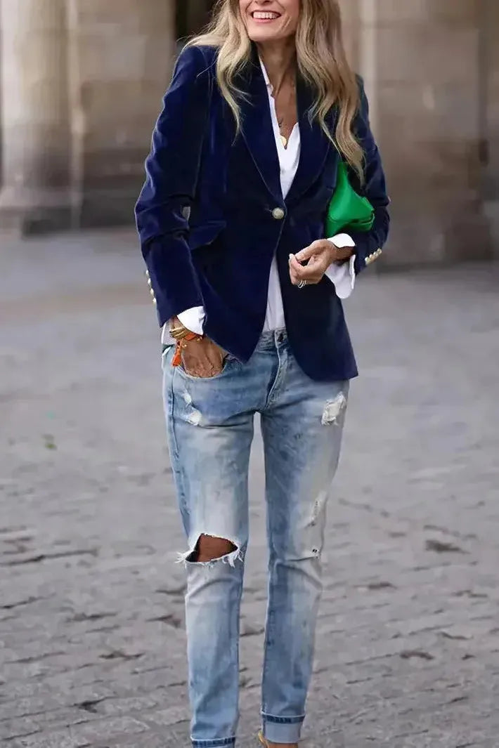 Blazer | Klassisch Knopfdetails