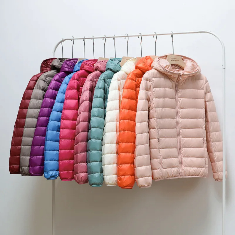 Dauenjacke Damen | Mit Kapuze und Reißverschluss