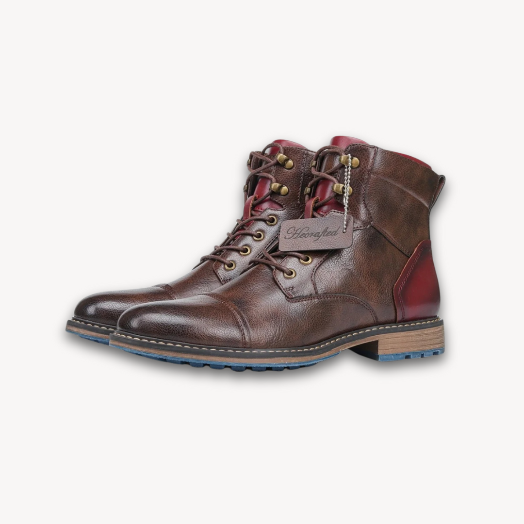 Freizeit Boots - Mit Schnürung und Kontrastdetails