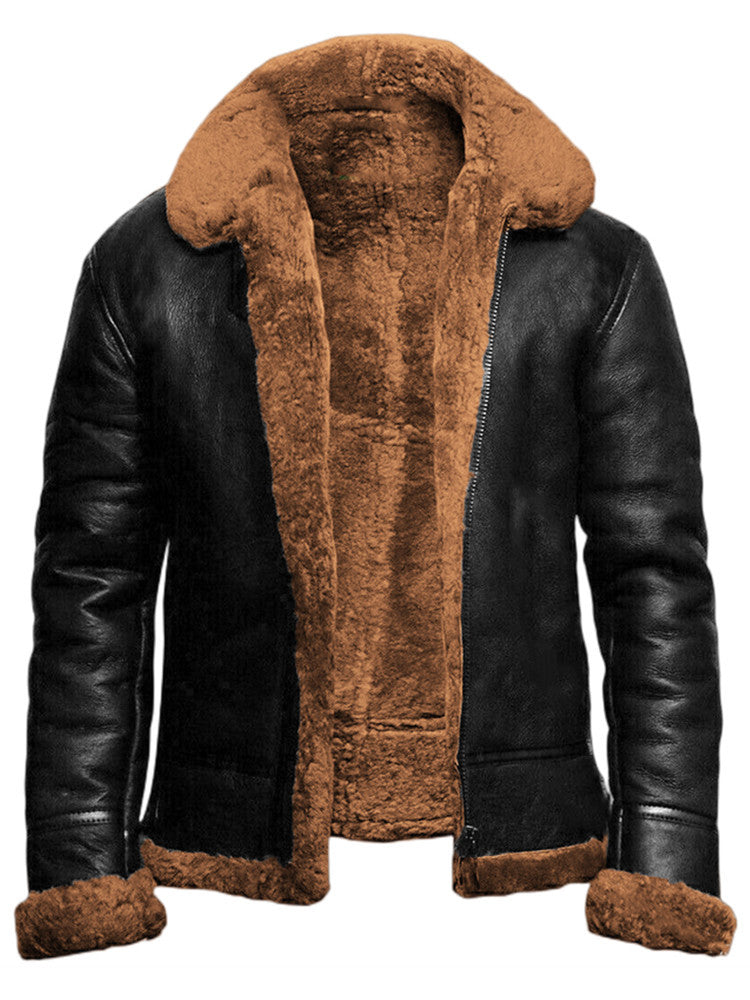 Winterjacke Herren | Warmer Schnitt Mit Fellkragen