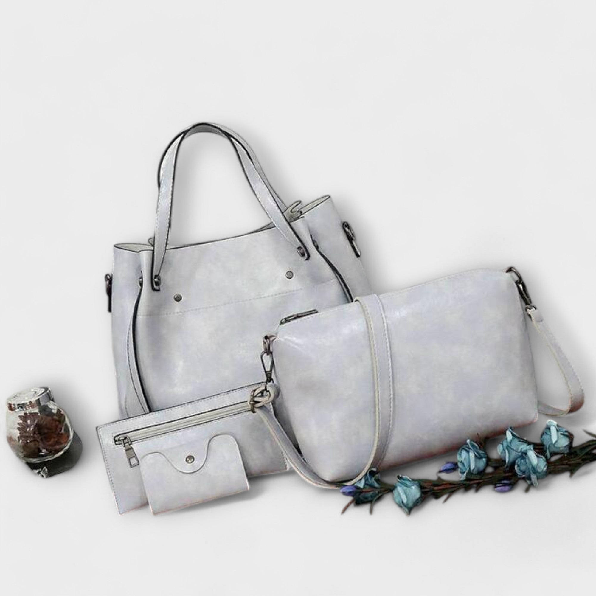 Taschen Set - Handtasche Umhängetasche Und Geldbörse