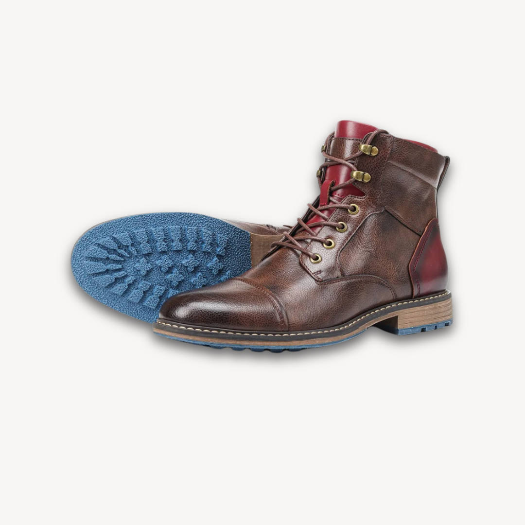 Freizeit Boots - Mit Schnürung und Kontrastdetails
