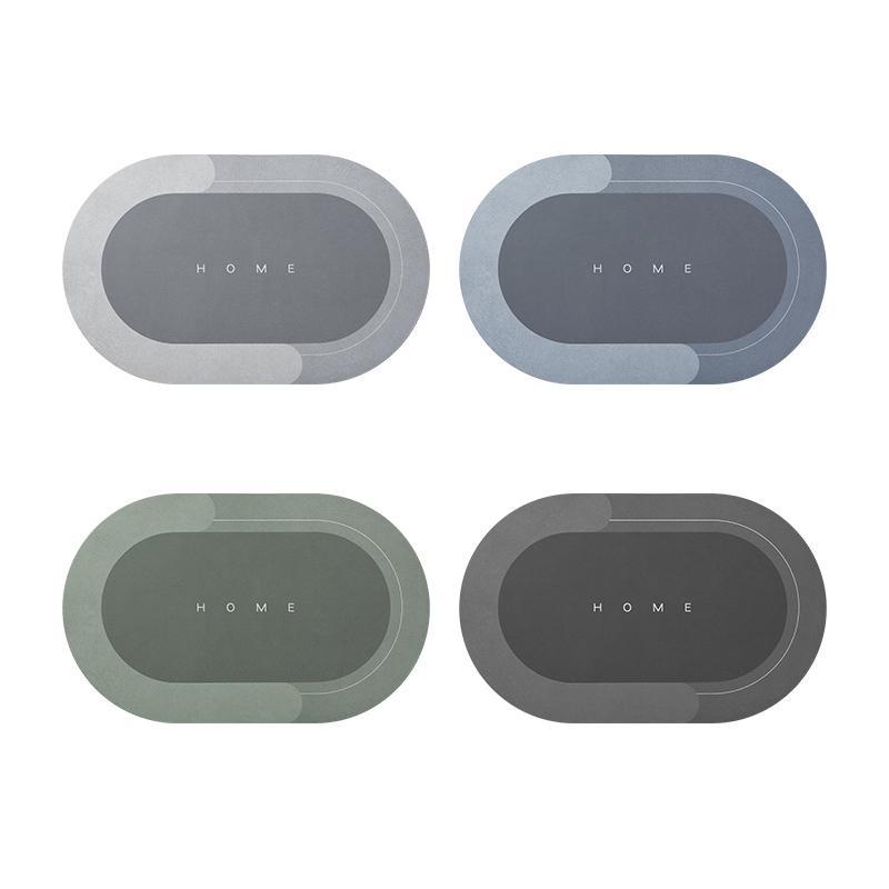 Badematte Absorbierend Schnelltrocknend | Weich Rutschfest Für Badezimme