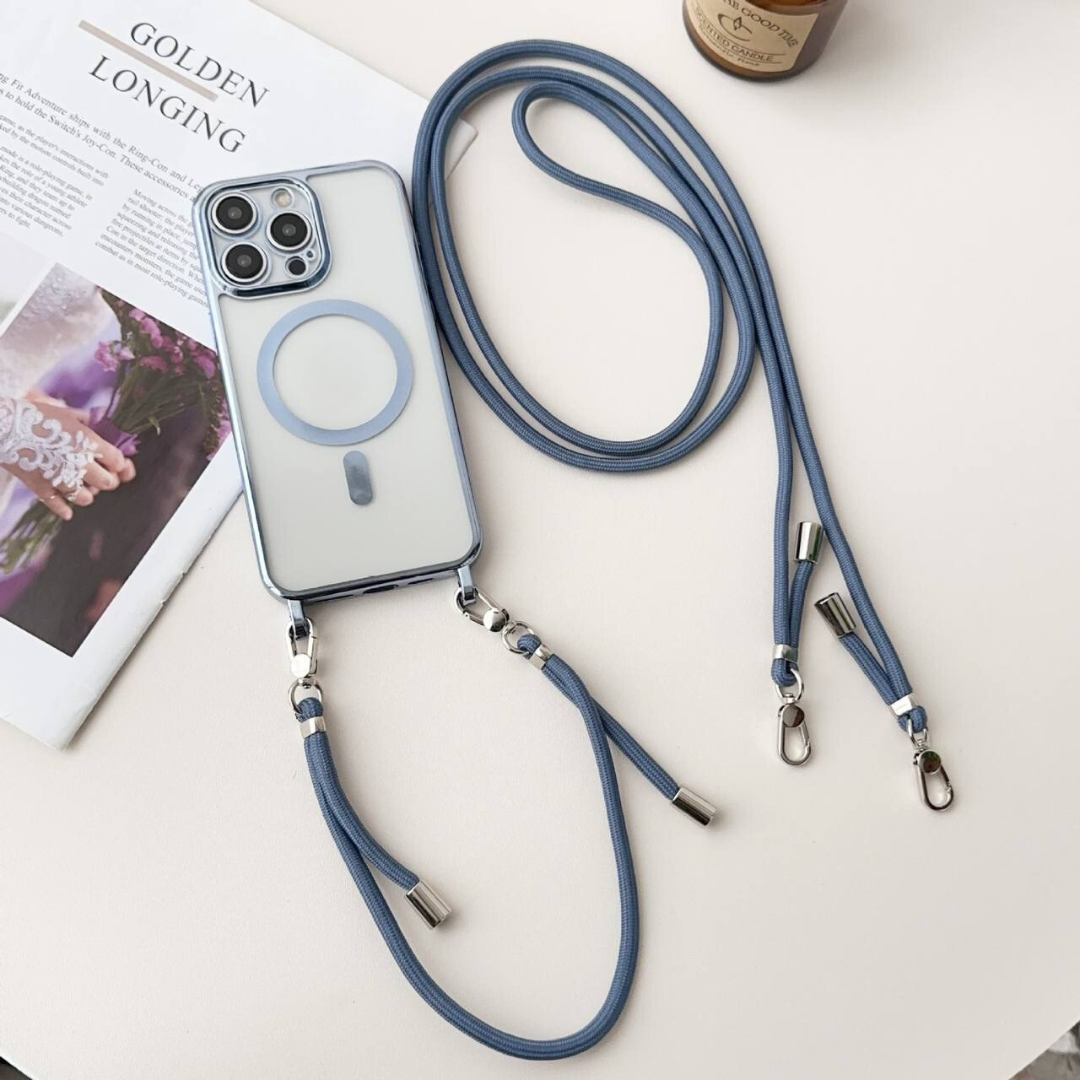 IPhone MagSafe Umhängehülle | Tragegurt Freihändige Nutzung Stoßschutz
