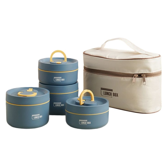 Thermo Lunchbox Isoliert | Auslaufsicher Mit Tragetasche