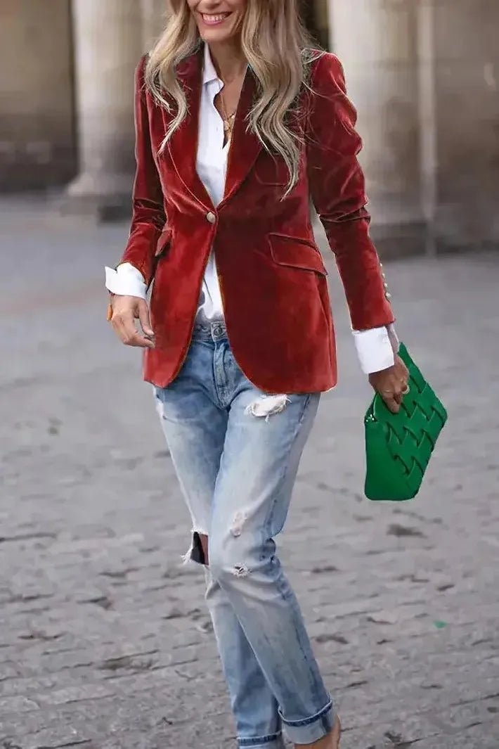 Blazer | Klassisch Knopfdetails