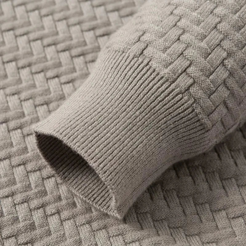 Pullover | Rundhals mit Strukturmuster