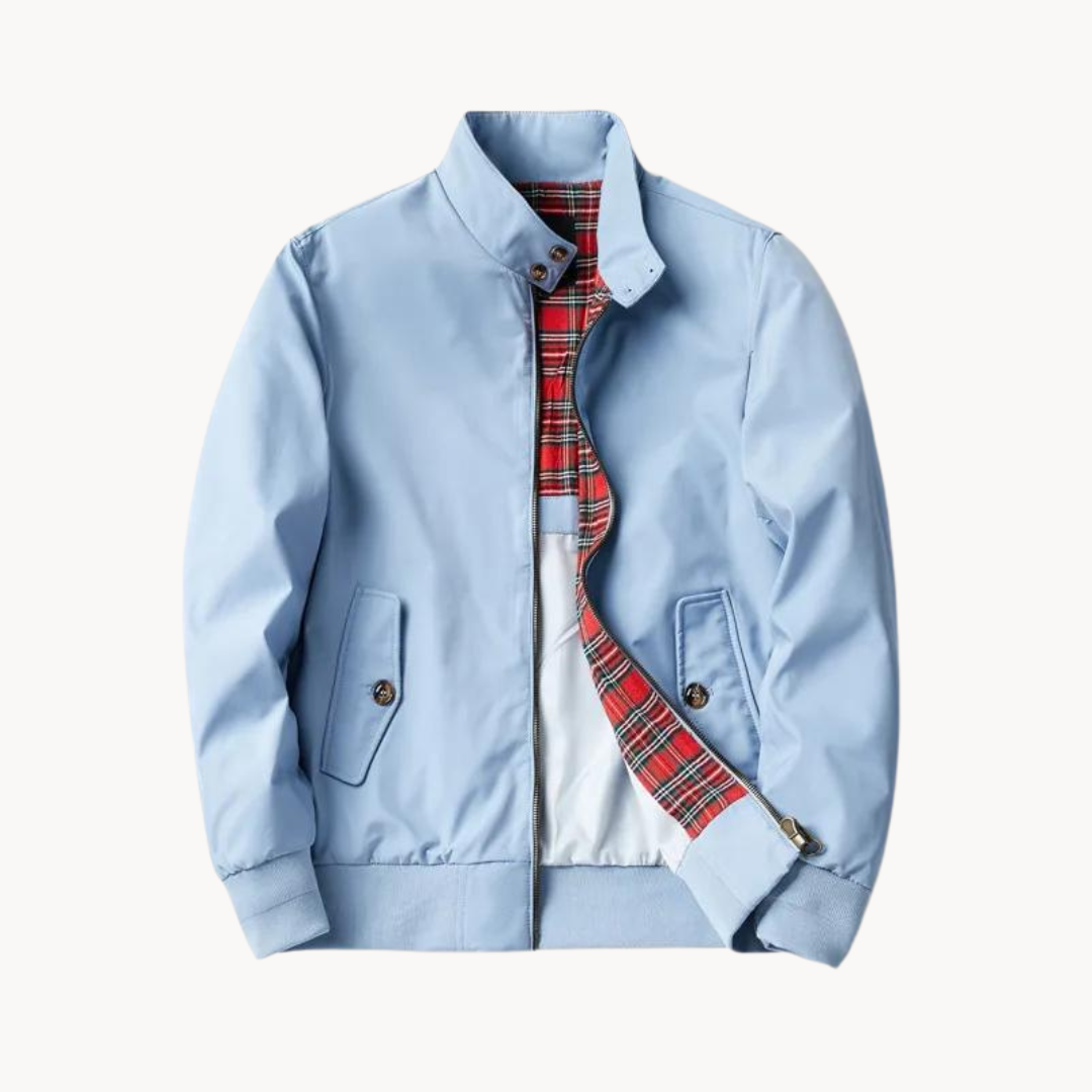 Freizeit Blousonjacke - Mit Stehkragen und Knopfverschluss