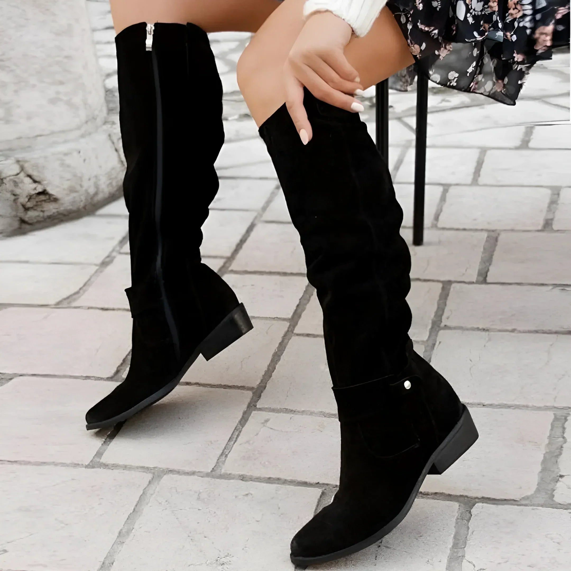 Stiefel Kniehoch | Schlichtes Modernes Design