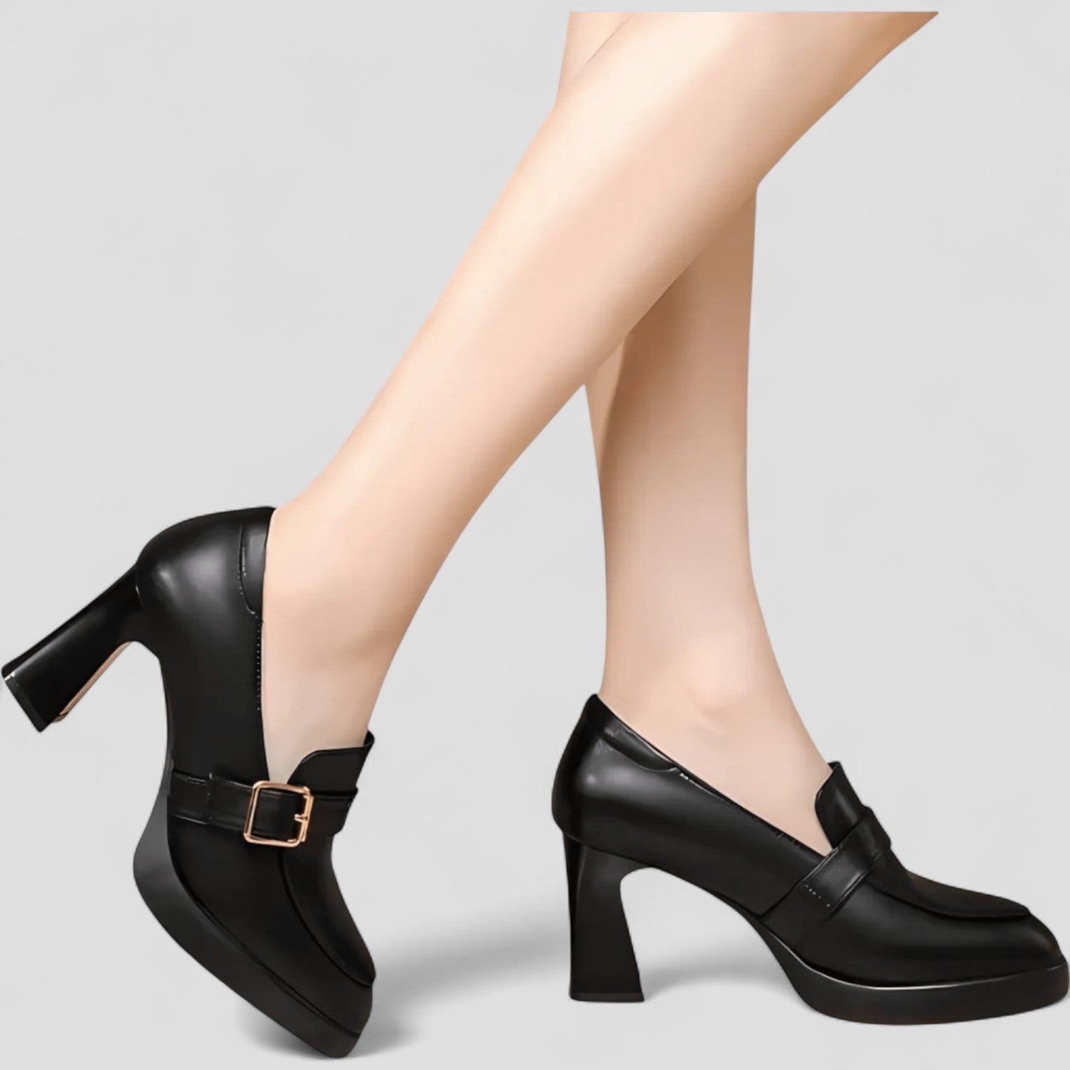 Pumps | Klassisches Design mit Blockabsatz
