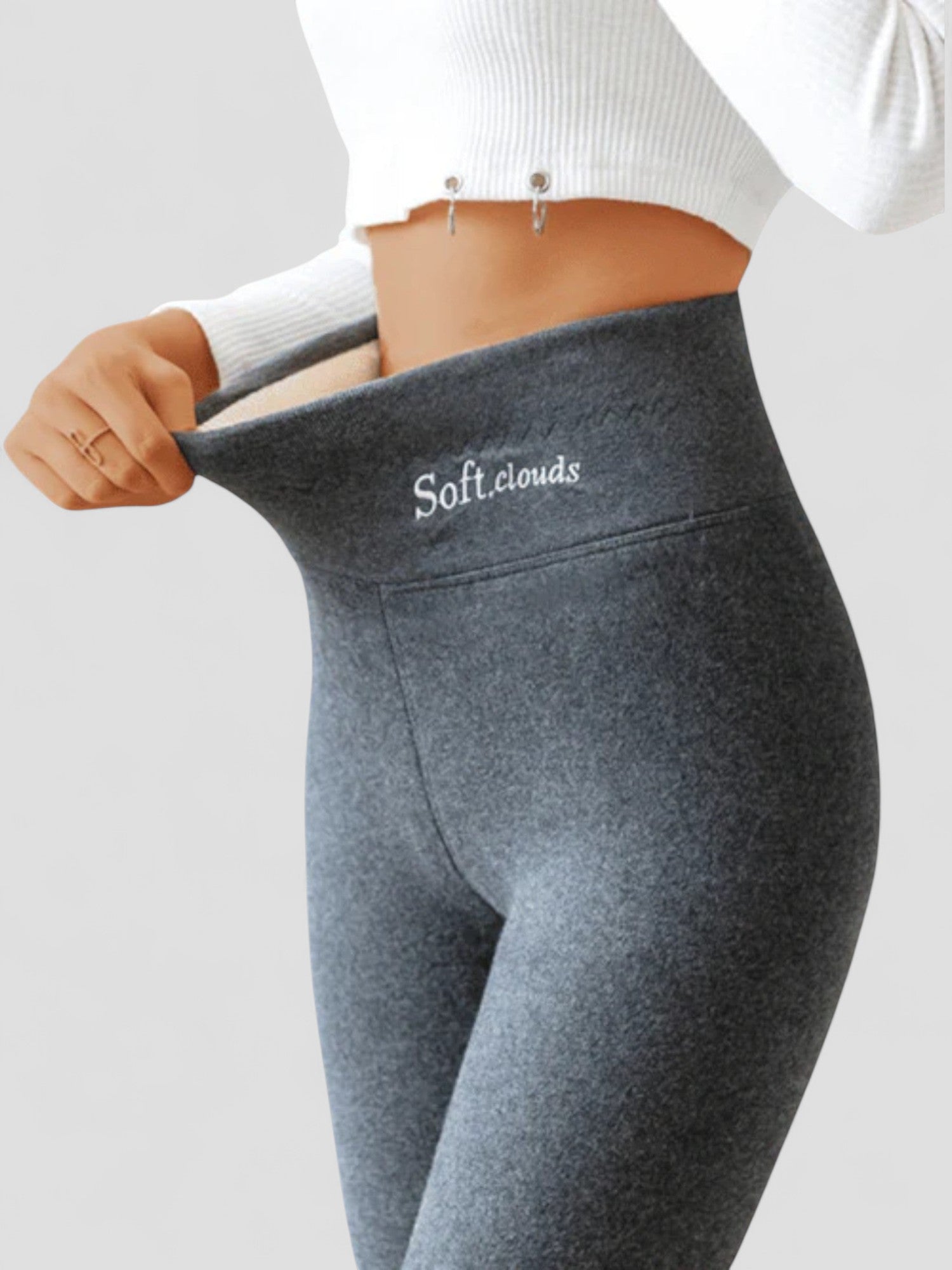 Leggings - Hoher Bund mit Innenfutter