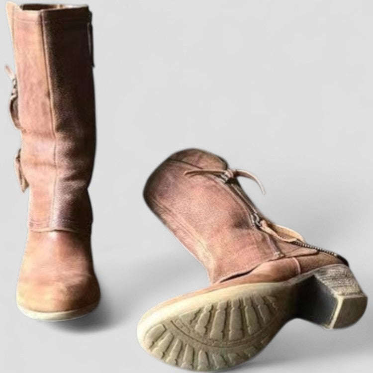 Cowboy Stiefel | Mittelhoch mit Seitlichem Reißverschluss