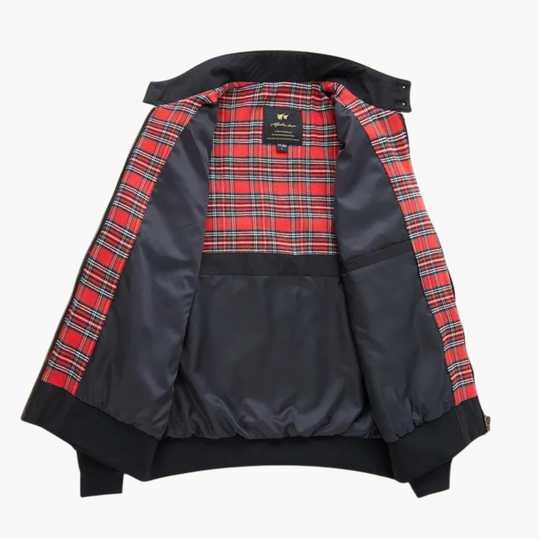 Freizeit Blousonjacke - Mit Stehkragen und Knopfverschluss