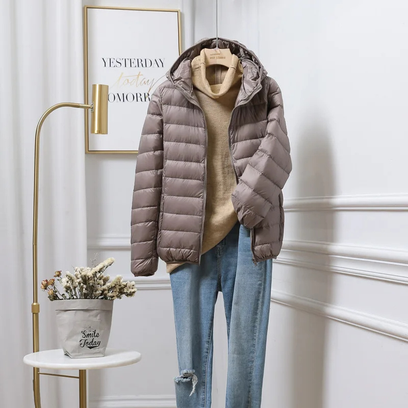 Dauenjacke Damen | Mit Kapuze und Reißverschluss