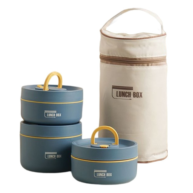 Thermo Lunchbox Isoliert | Auslaufsicher Mit Tragetasche