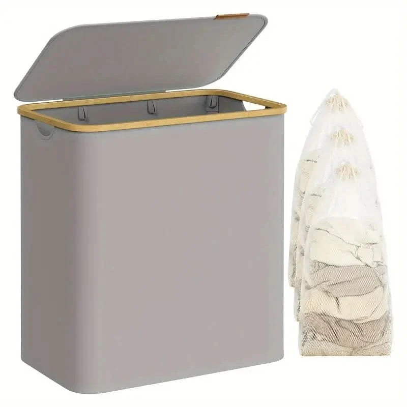 Wäschesammler 150L | 3 Fächer Für Ordnung Und Aufbewahrung