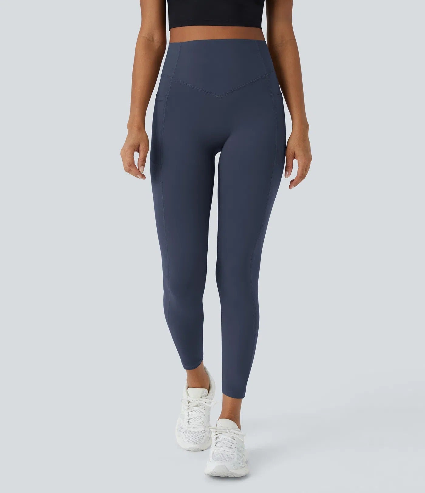 Leggings - Hoher Bund mit Seitentasche