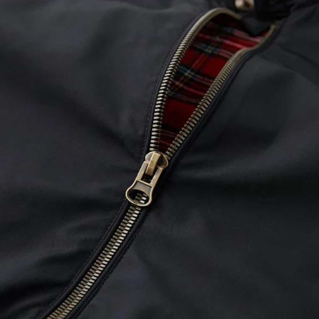 Freizeit Blousonjacke - Mit Stehkragen und Knopfverschluss
