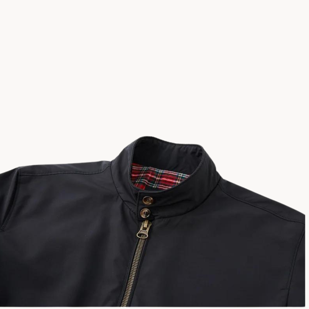 Freizeit Blousonjacke - Mit Stehkragen und Knopfverschluss