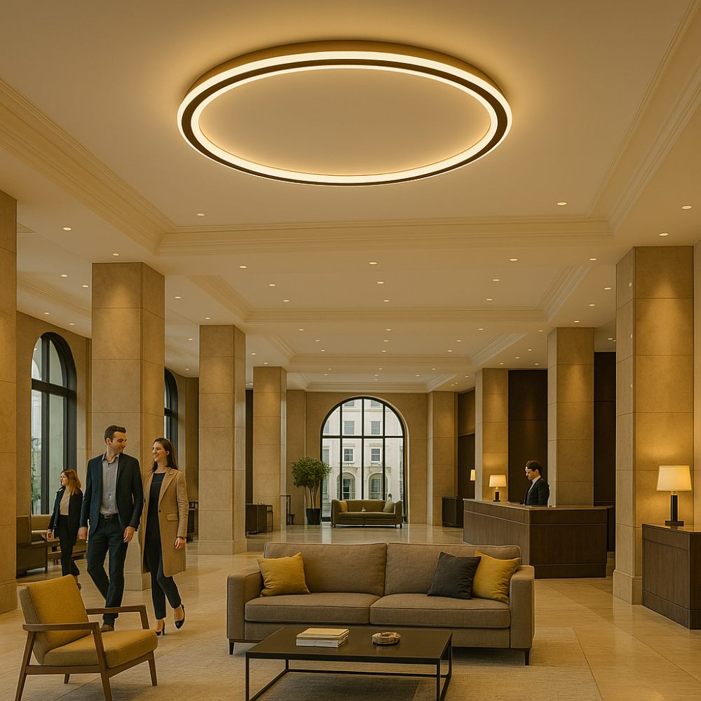 LED Rund Deckenleuchte Skandinavisch | Dimmbar Warmweiß