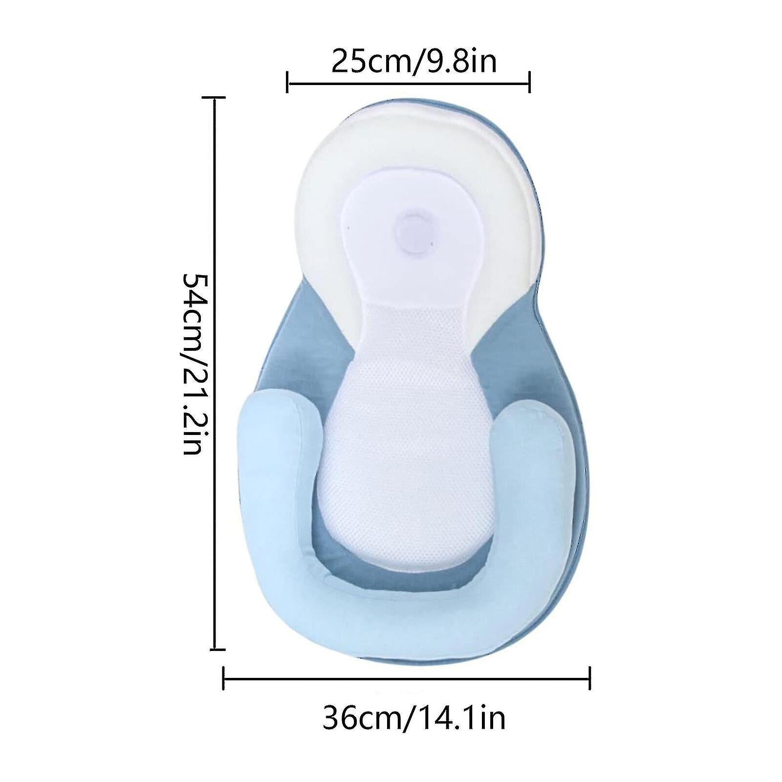 Ergonomische Babystütze | Baby Lagerungskissen Mit Kopfstütze Für Sicheres Liegen Und Füttern
