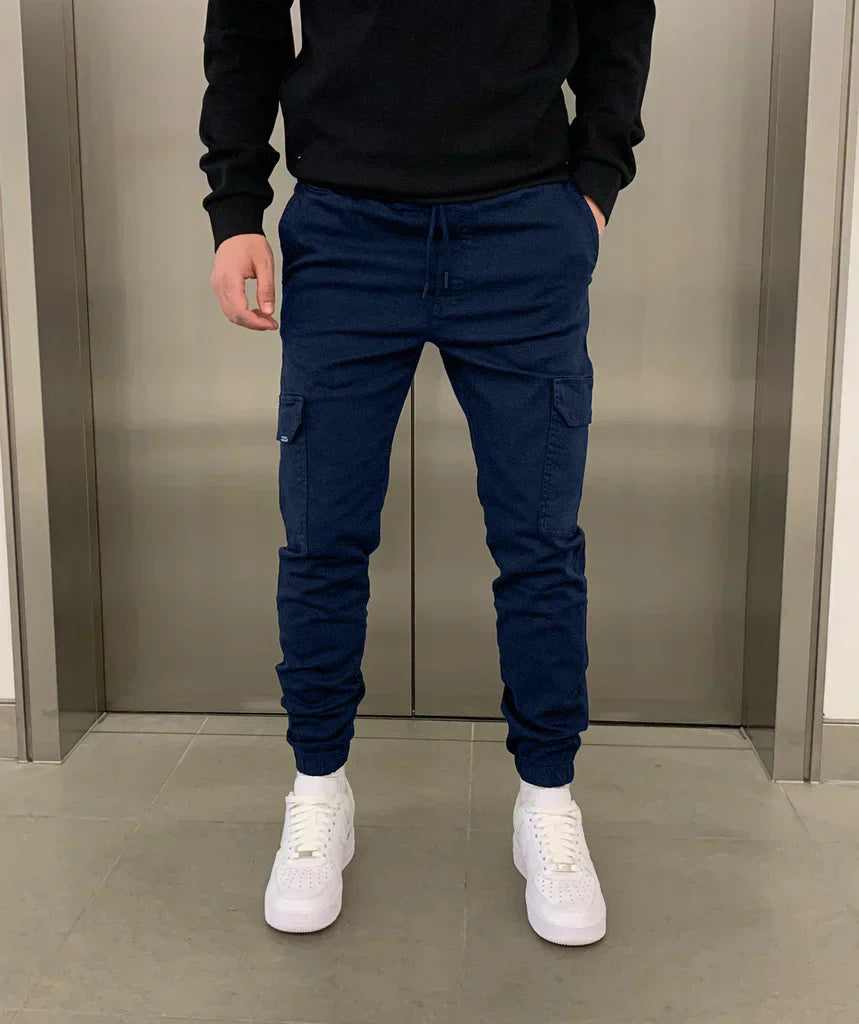 Cargohose - Jogger Stil Mit Bündchen