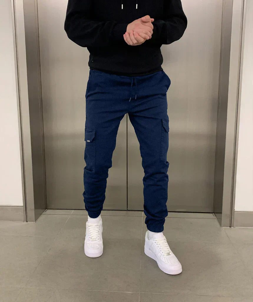 Cargohose - Jogger Stil Mit Bündchen