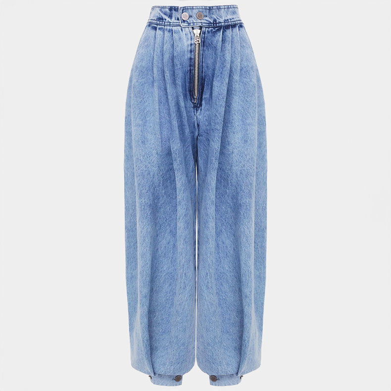 Ballonhose - Hohe Taille