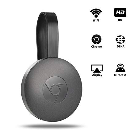 Chromecast Wireless Einfaches Streamen Gerät Fernseher | Drahtloser Videostreamer 4K