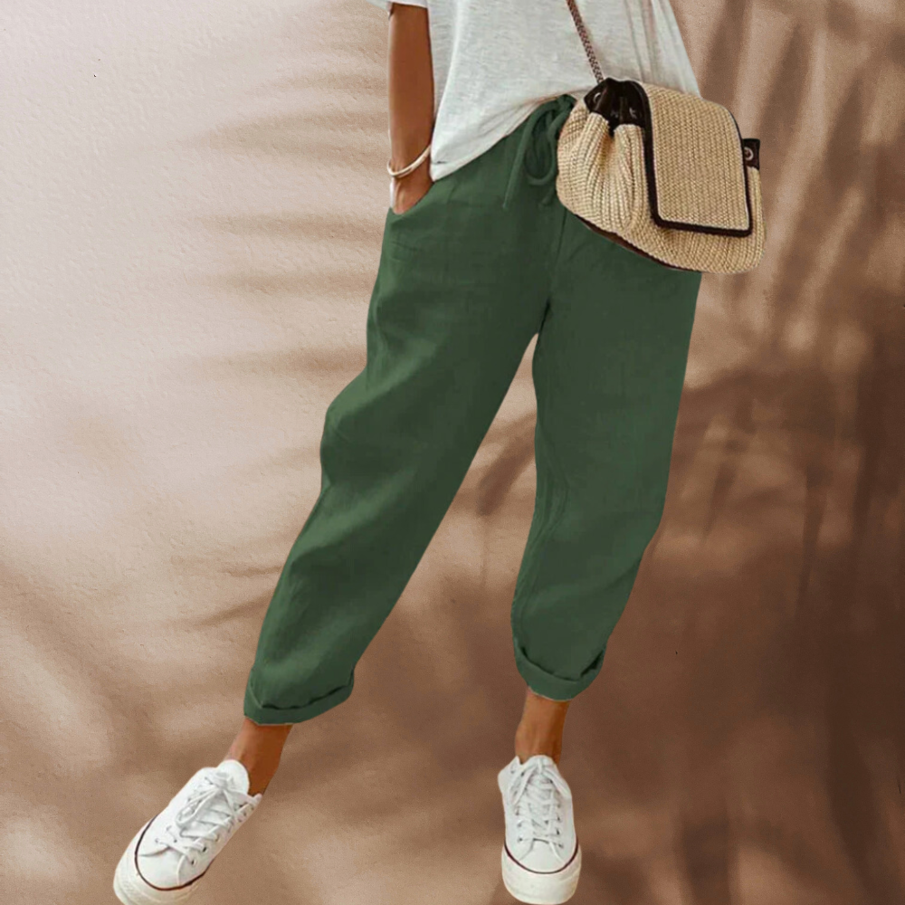 Damen Leichte Sommerhose