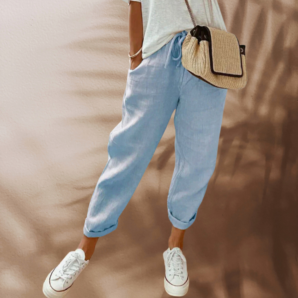 Damen Leichte Sommerhose