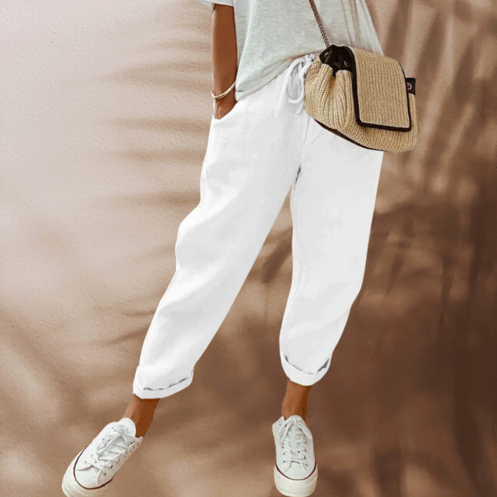Damen Leichte Sommerhose
