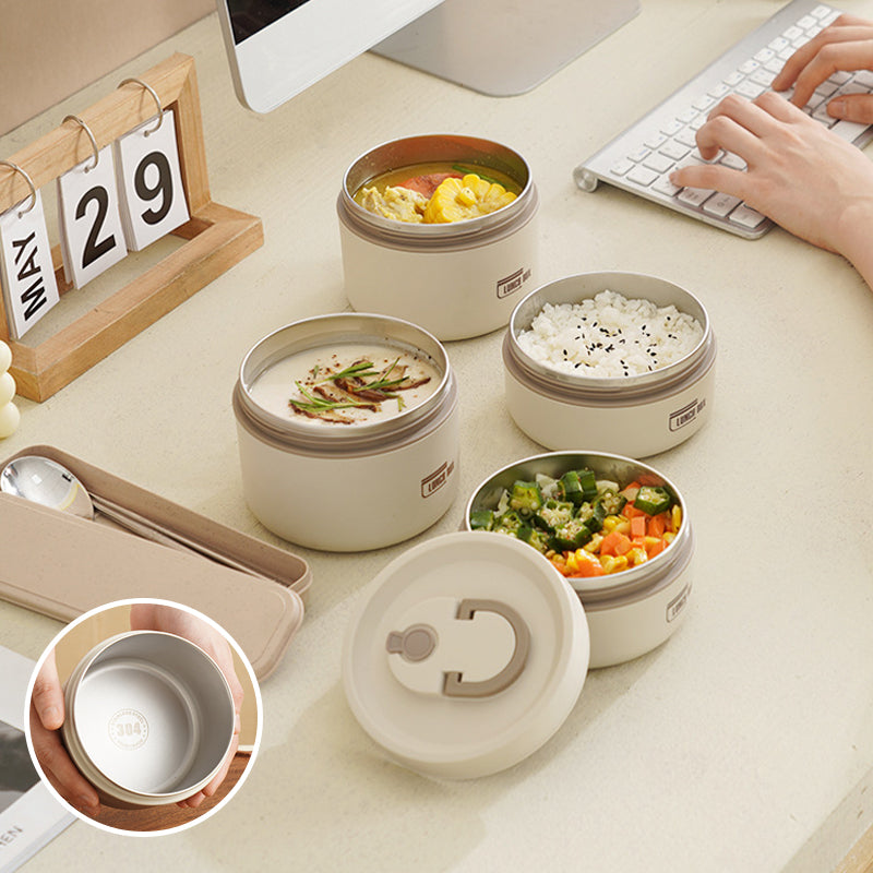 Thermo Lunchbox Isoliert | Auslaufsicher Mit Tragetasche
