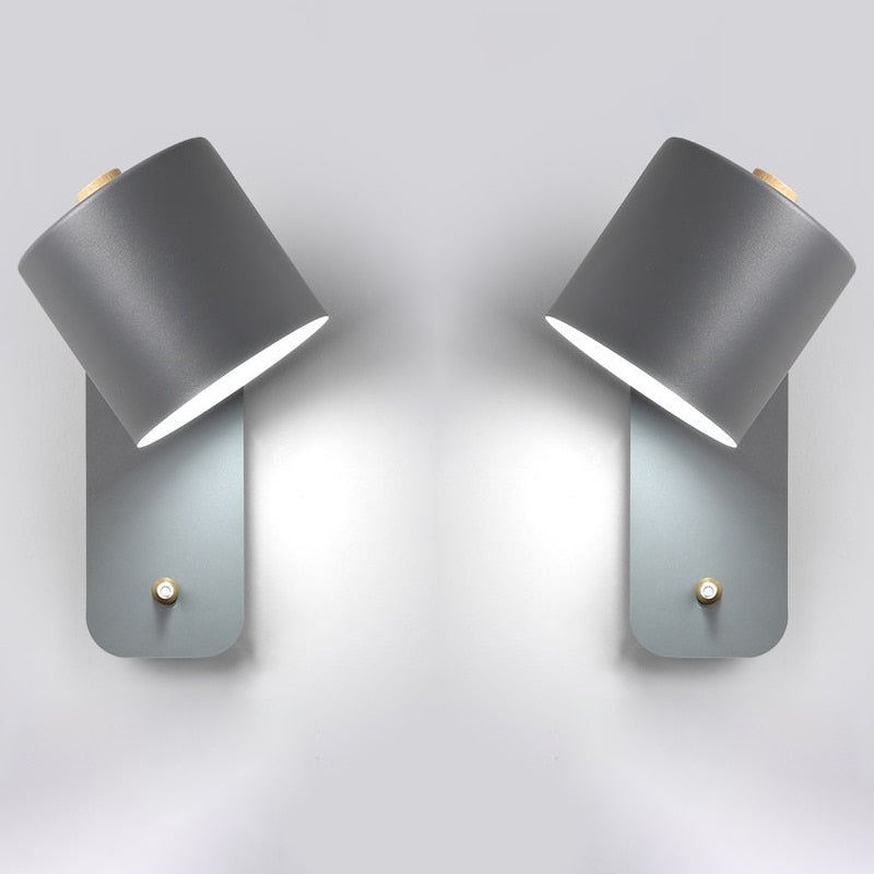 Moderne LED Wandleuchte | Metall Design Lampen
