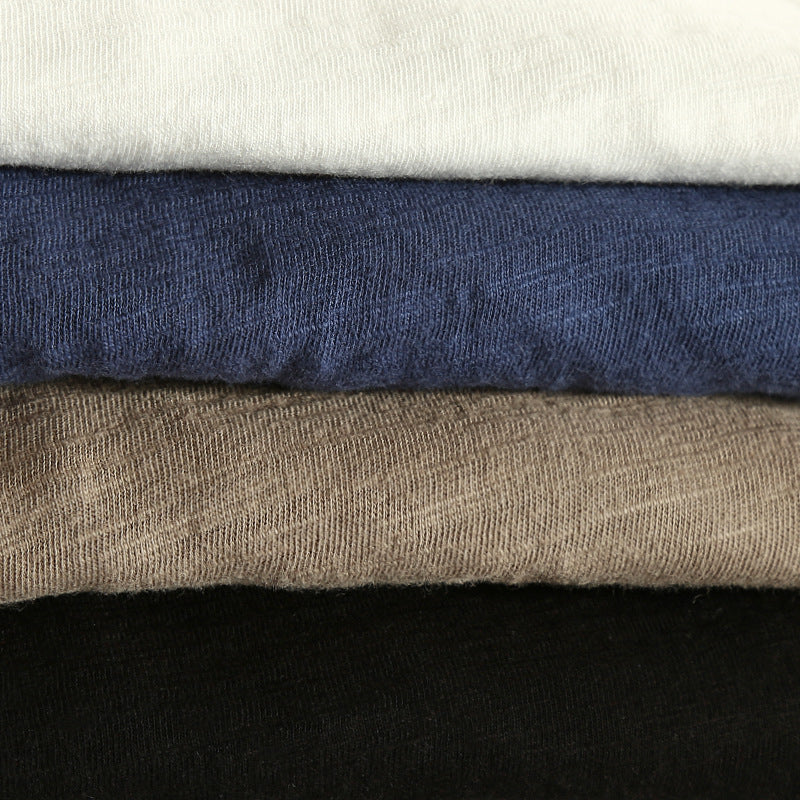 Langarmshirt - V Ausschnitt mit Doppel Layer Effekt