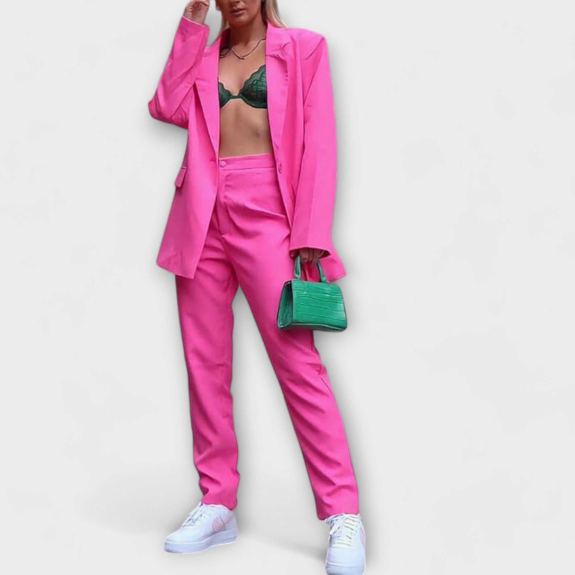Hosenanzug Set | Blazer Langer Hose