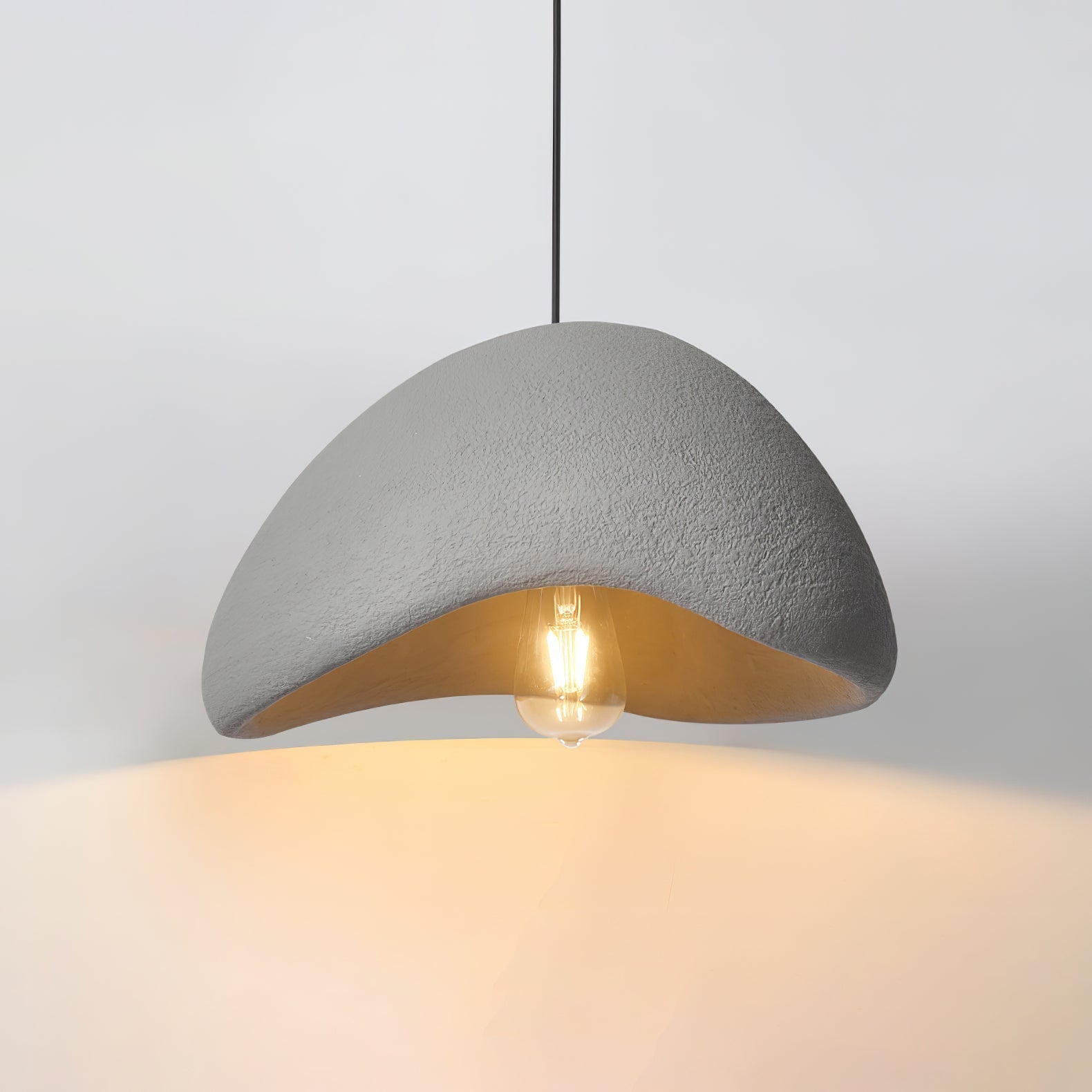 Wabi-Sabi Cocoon Pendelleuchte Moderne Hängeleuchte | Minimalistisch