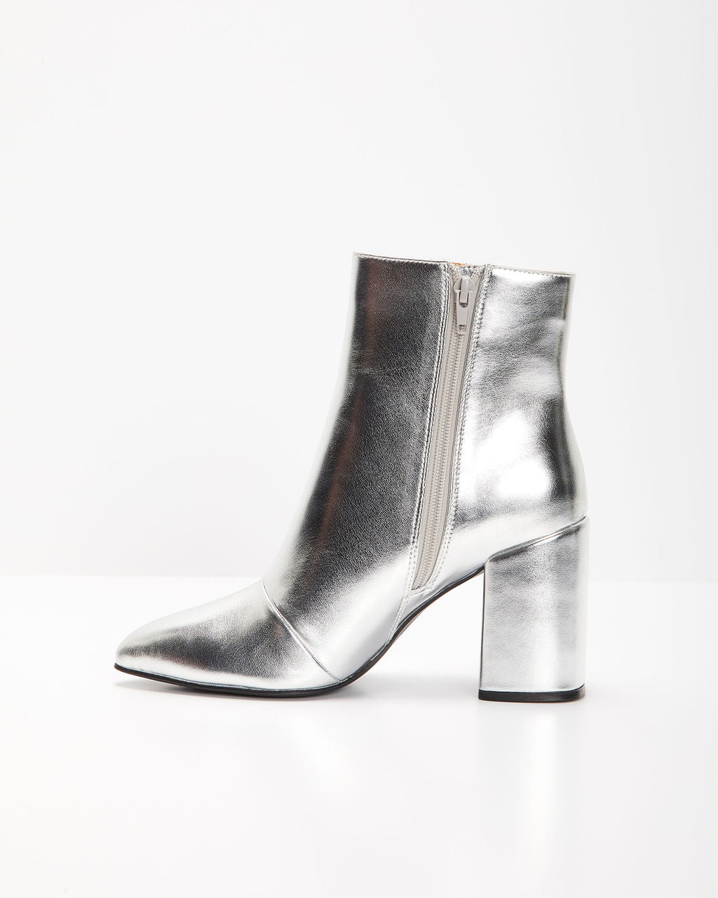 Partystiefel - Blockabsatz mit Reißverschluss