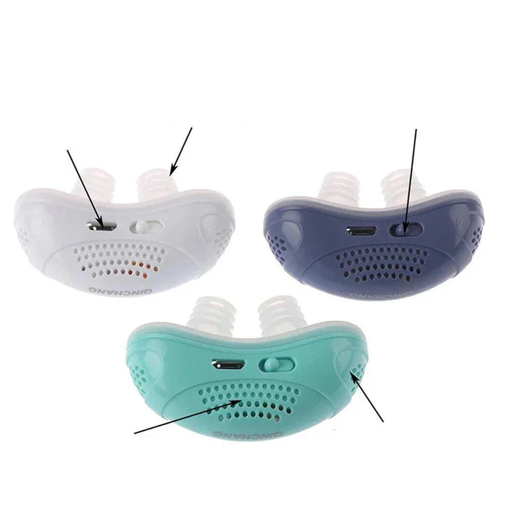 Anti Schnarchgerät | Lautlos Wiederaufladbar Für Ruhigen Schlaf