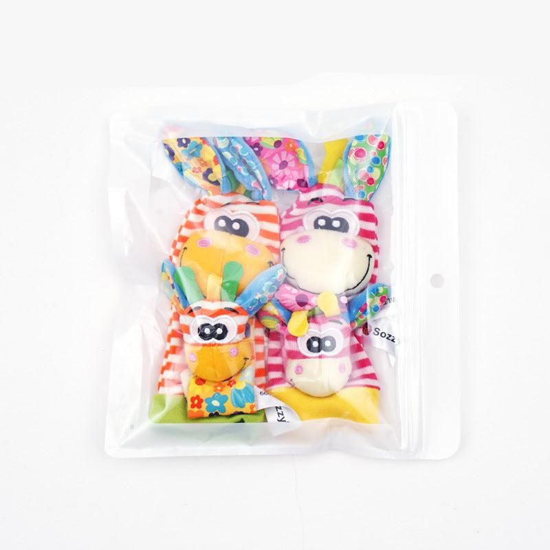 Sensorische Baby Rasselsocken Und Armbänder | Fördert Sinne Motorik Und Hand Auge Koordination