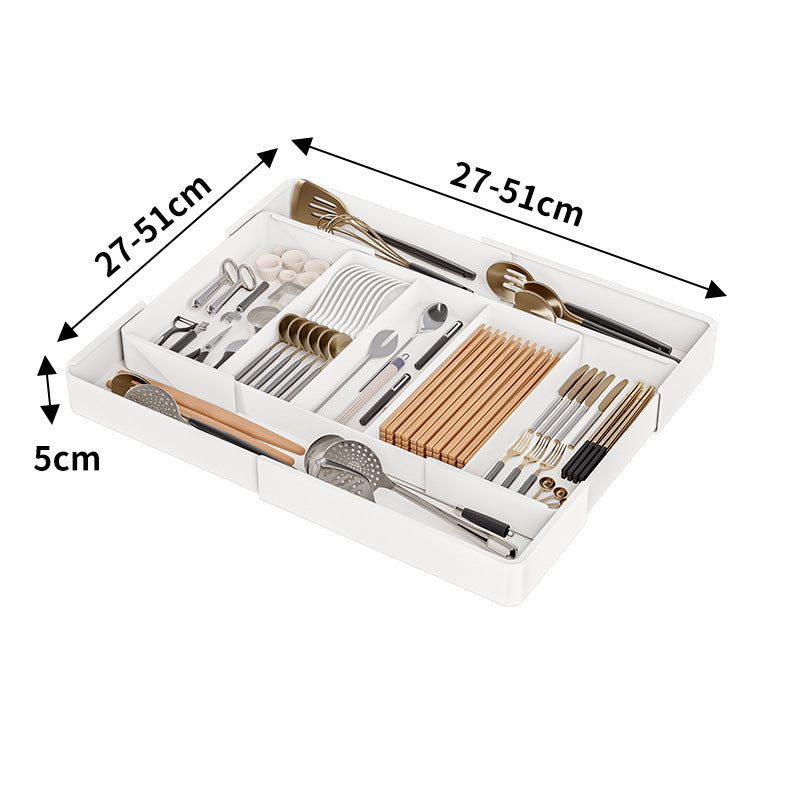 Schubladen Organizer Küche | Verstellbarer Einsatz Für Besteck