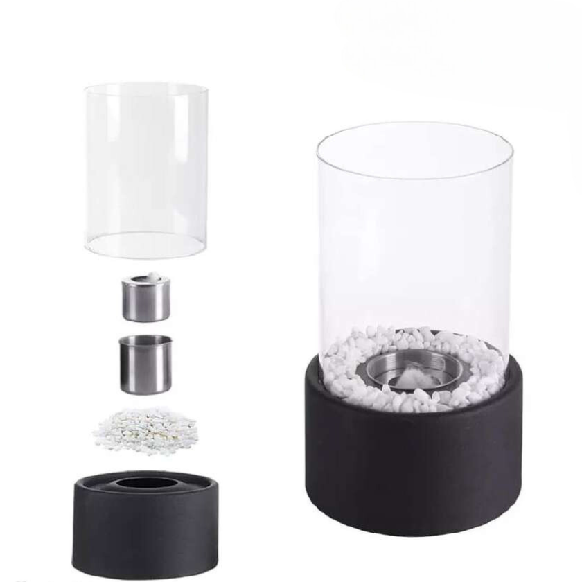 Flammen Öllampe Tischlampe | Stimmungslicht Für Innen Und Außen