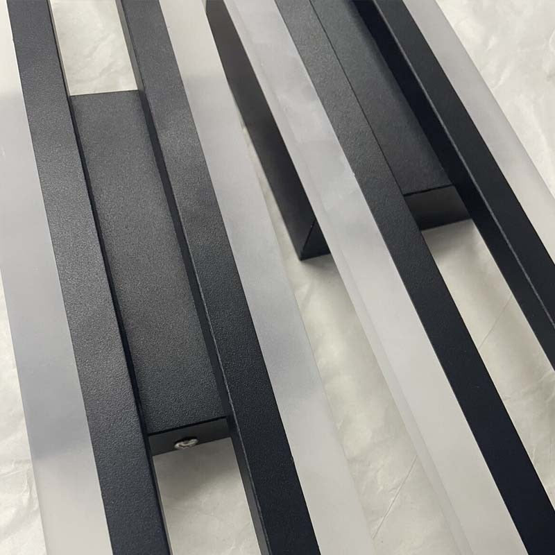 Moderne LED Wandleuchte | Minimalistische Lichtleiste Wand Lampe Streifen