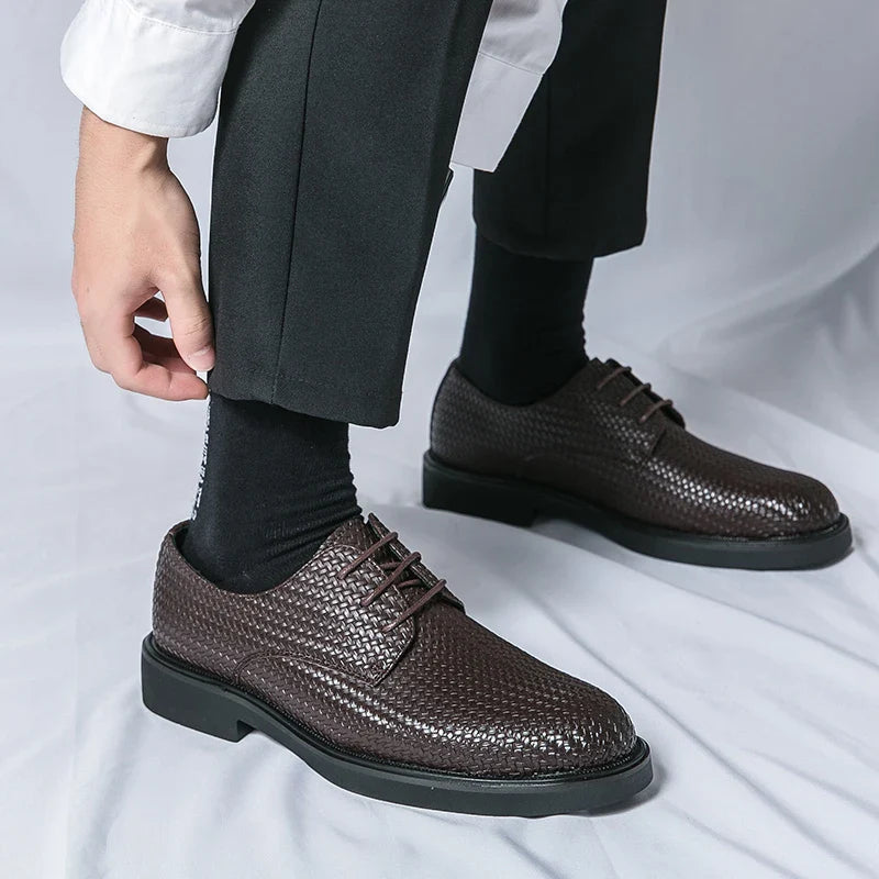 Oxford Schuhe | Klassisches Geflochtenes Design