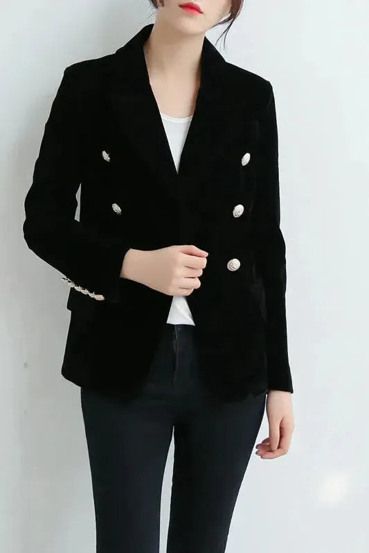 Blazer | Doppelreihig Knopfdetails
