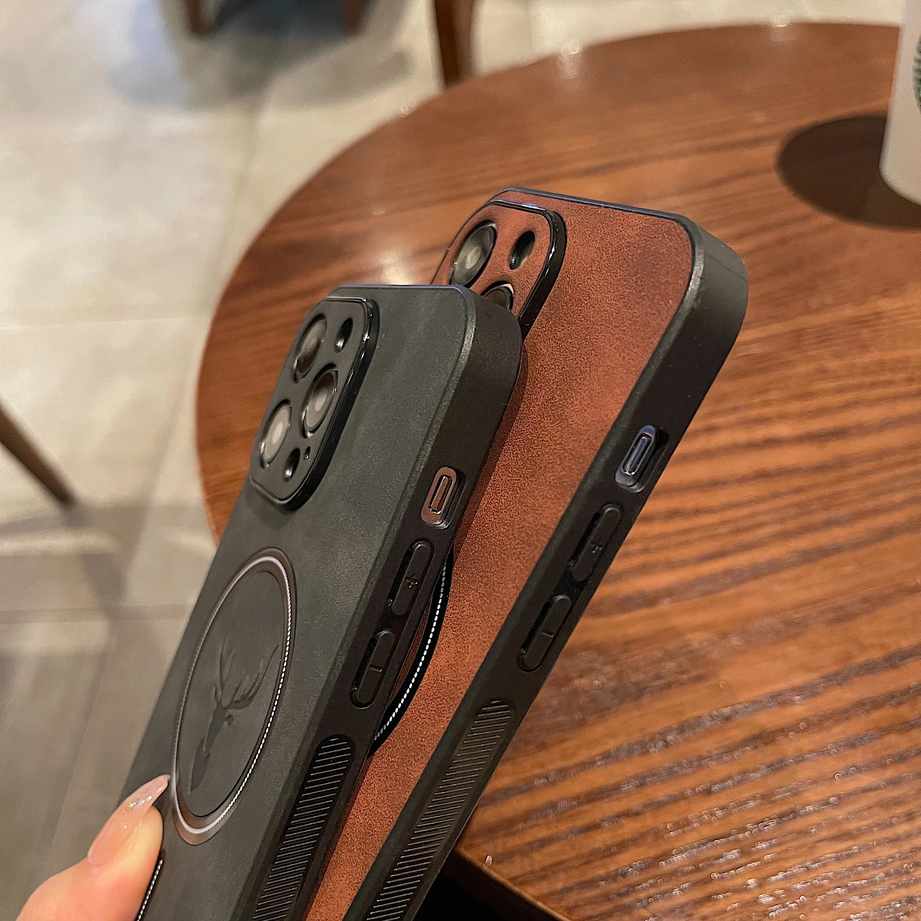 iPhone Magnetische Handyhülle | MagSafe Kompatibel Drahtloses Laden Stoßschutz