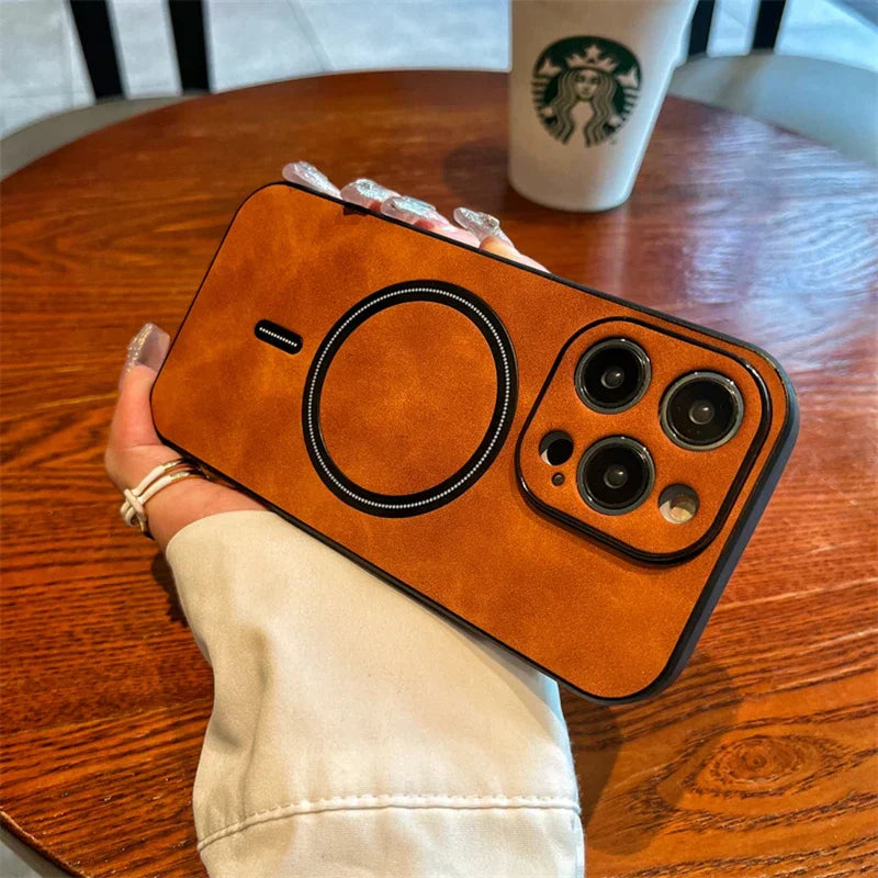 iPhone Magnetische Handyhülle | MagSafe Kompatibel Drahtloses Laden Stoßschutz