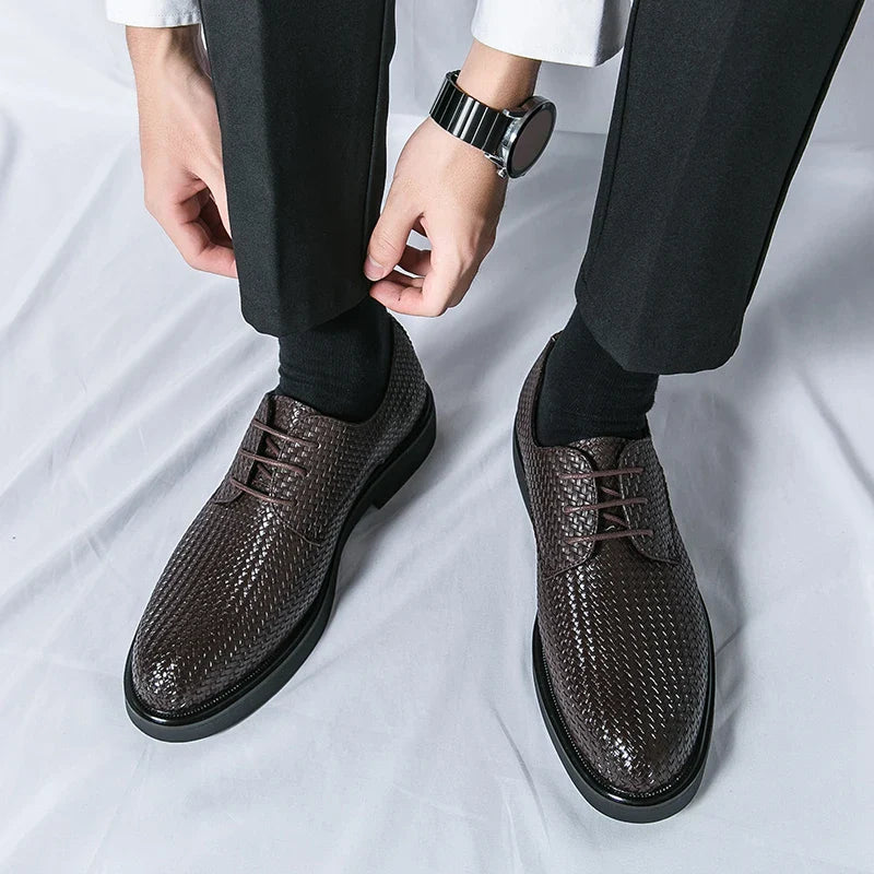 Oxford Schuhe | Klassisches Geflochtenes Design